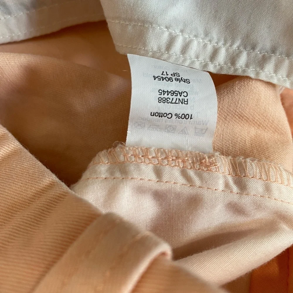 J crew Peach Casual Shorts NWOT